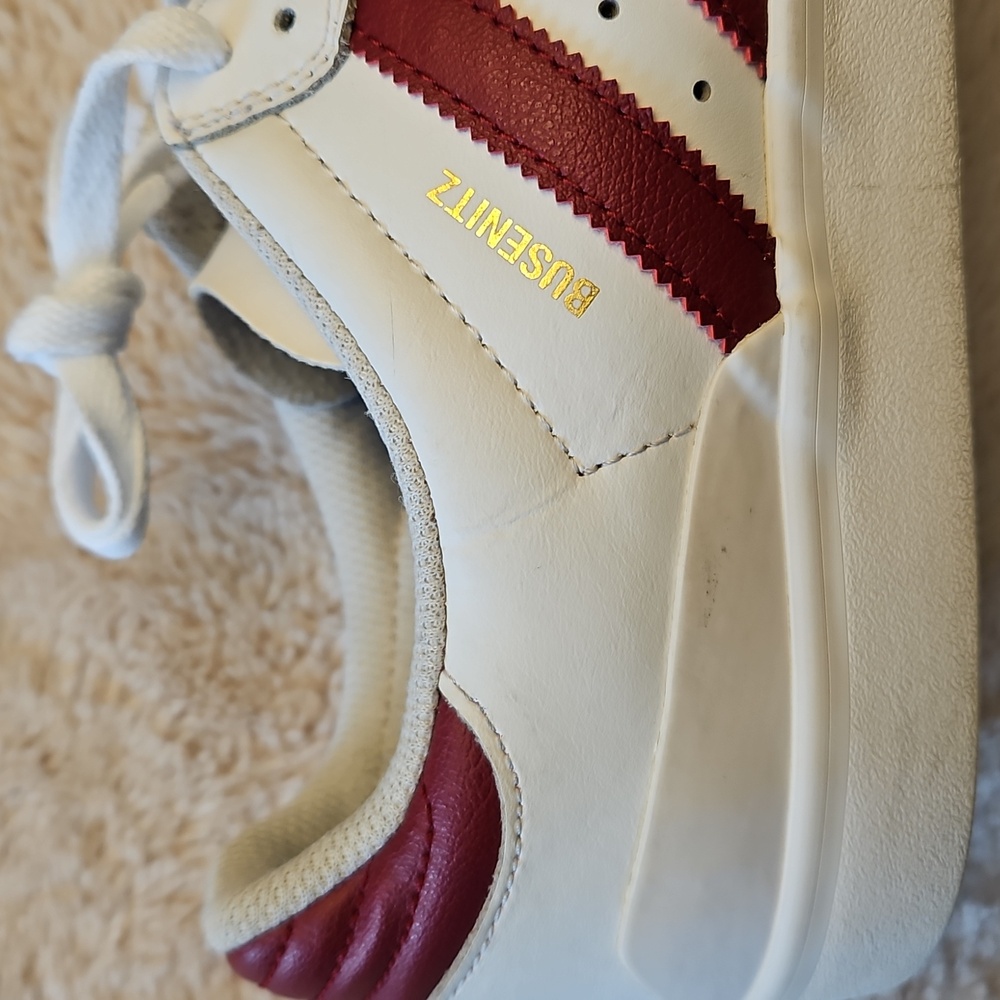 GUC Men's Adidas Busenitz White & Sneakers. Size 11. - Picture 6 of 9